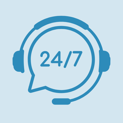 Icône support client