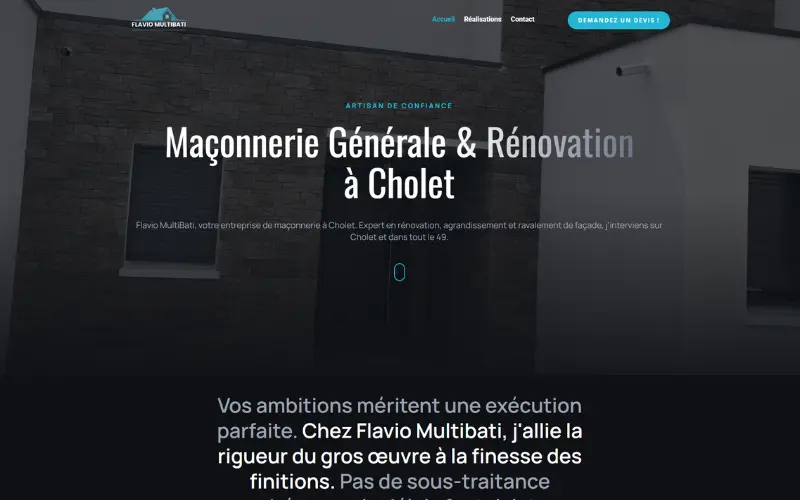 Site web Flavio MultiBati